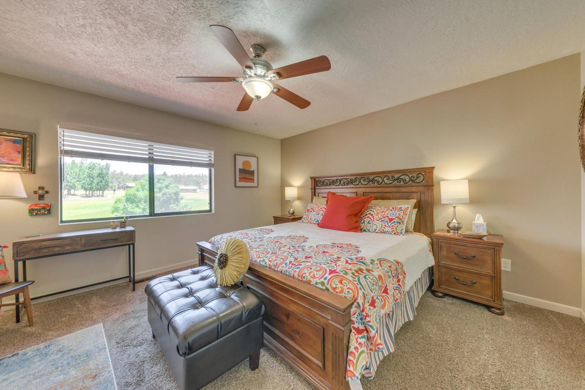Ruidoso Golf Condo - Patio, Fire Pit And Mtn View! Exterior photo